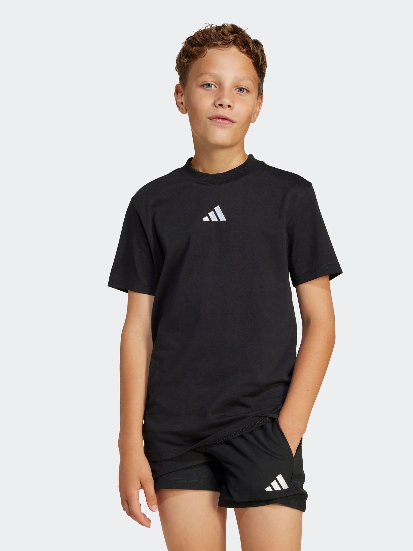 Dsiney Kidz - adidas Black Essentials Kids T-Shirt image 1
