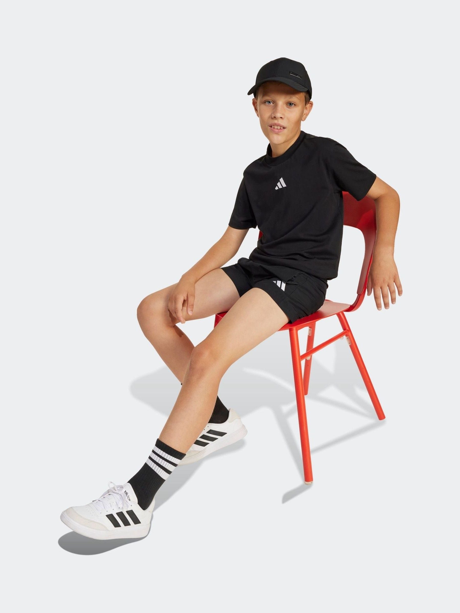 Dsiney Kidz - adidas Black Essentials Kids T-Shirt image 4