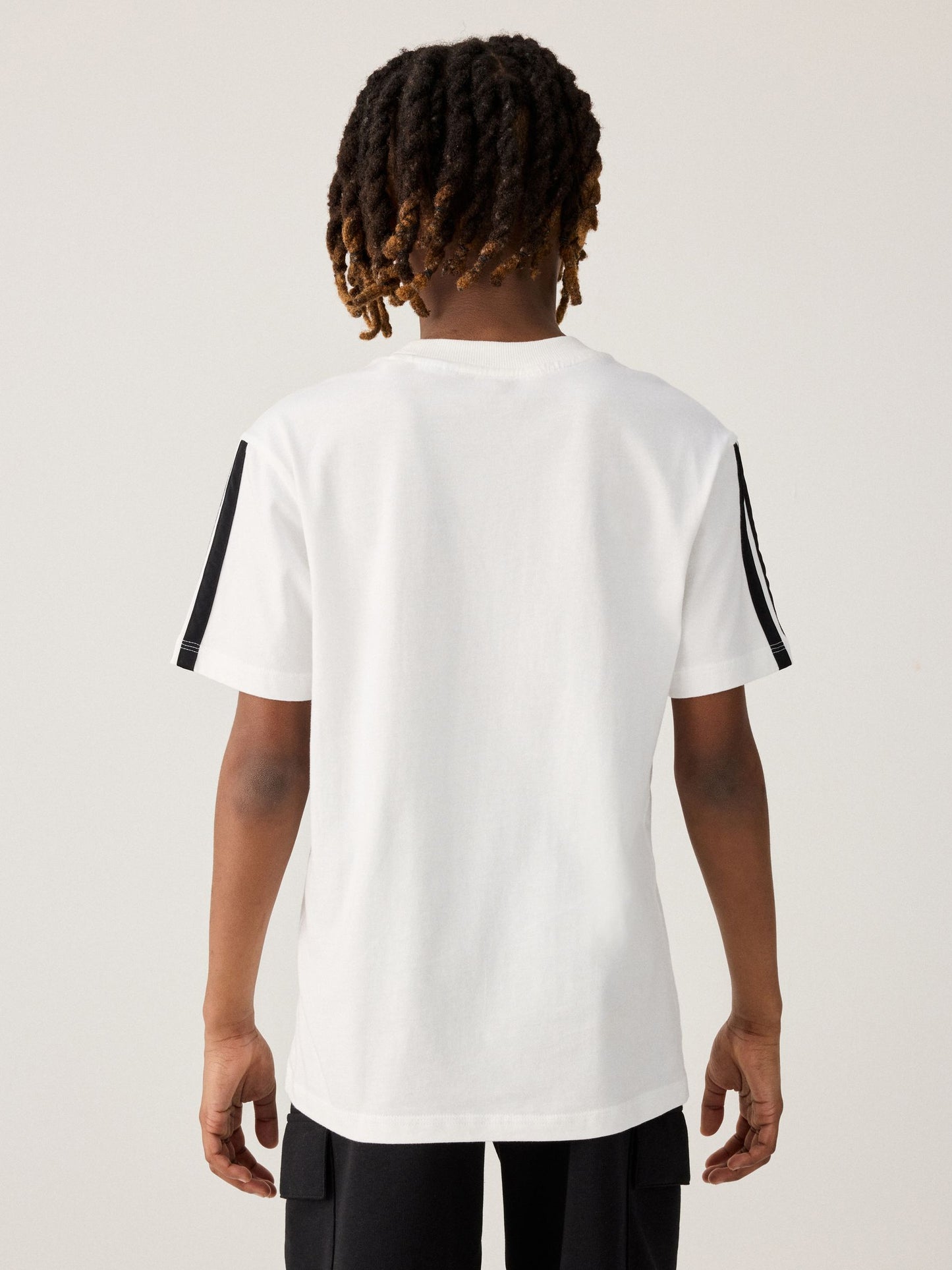 Dsiney Kidz - adidas White/Black Essentials Kids T-Shirt image 3