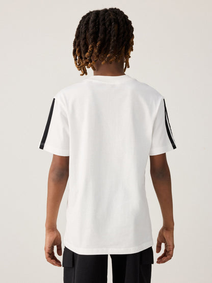 Dsiney Kidz - adidas White/Black Essentials Kids T-Shirt image 3