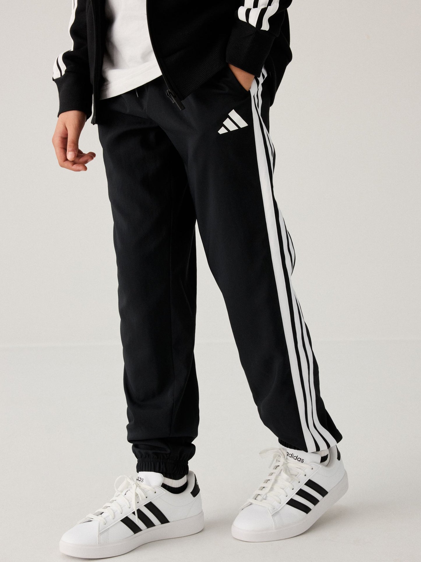 Dsiney Kidz - adidas Black Essentials Climacool Kids Joggers image 1