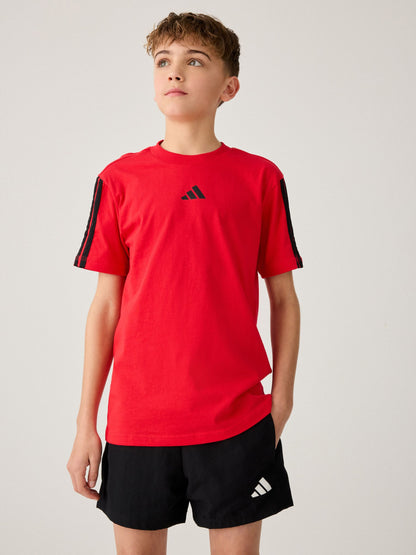 Dsiney Kidz - adidas Red Essentials Kids T-Shirt image 1