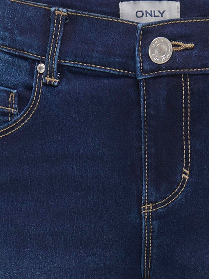 Dsiney Kidz - ONLY KIDS Blue Regular Waist Flared Jeans With Stretch image 6