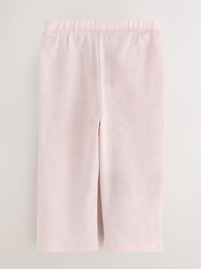 Baker by Ted Baker Pink Pointelle Pyjamas Set 2 Piece - image 5
