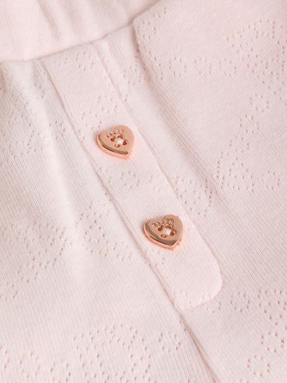 Baker by Ted Baker Pink Pointelle Pyjamas Set 2 Piece - image 7