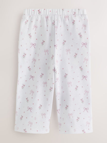 Baker by Ted Baker White Pointelle Pyjamas Set 2 Piece - image 5