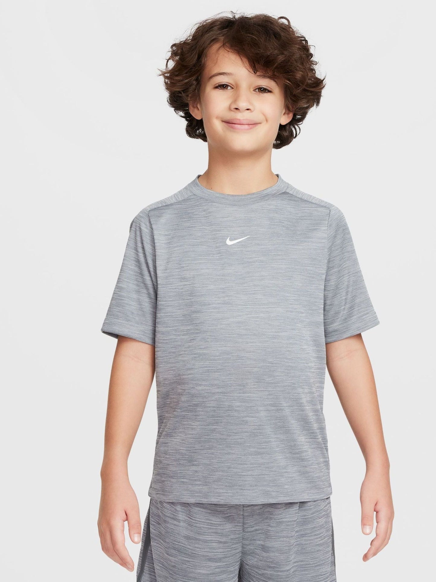 Dsiney Kidz - Nike Smoke Grey Dri-FIT Short Sleeve T-Shirt image 1