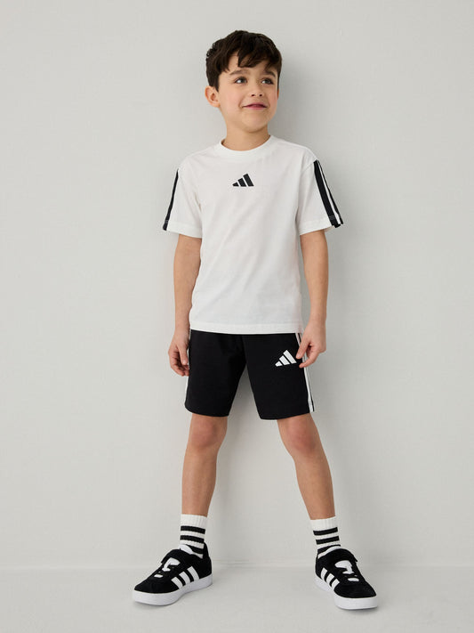Dsiney Kidz - adidas White Essentials Little Kids T-Shirt Set image 1