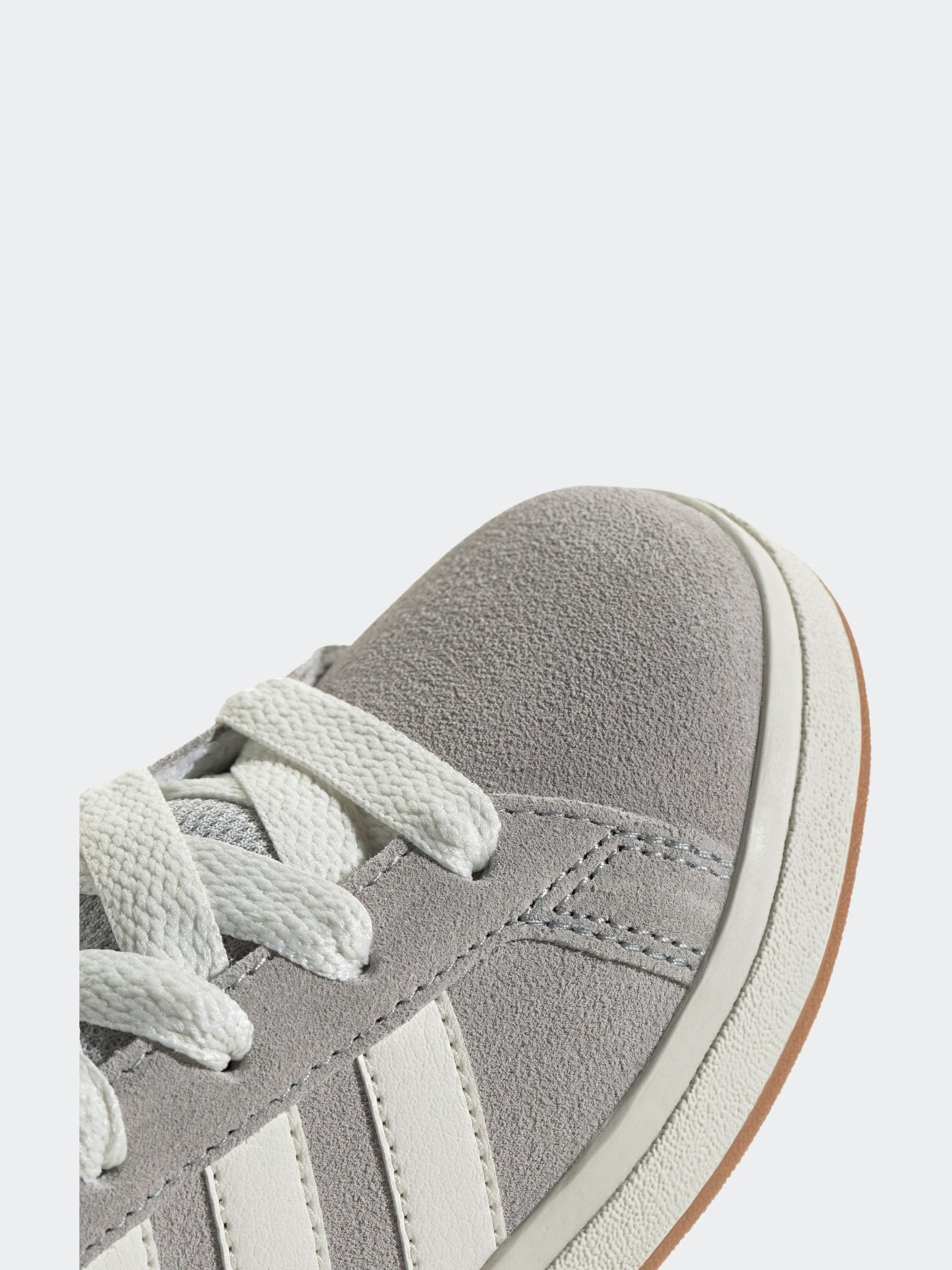 adidas Grey Grand Court 00s Suede Lace Kids Trainers image 17