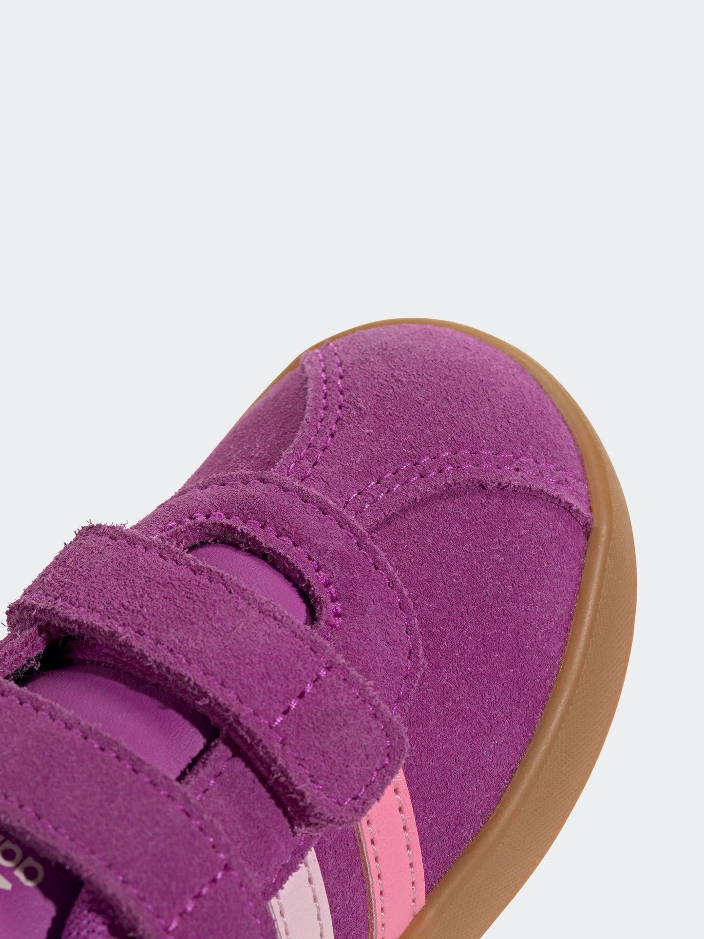 adidas Pink VL Court 3.0 Hook and Loop Trainers image 8