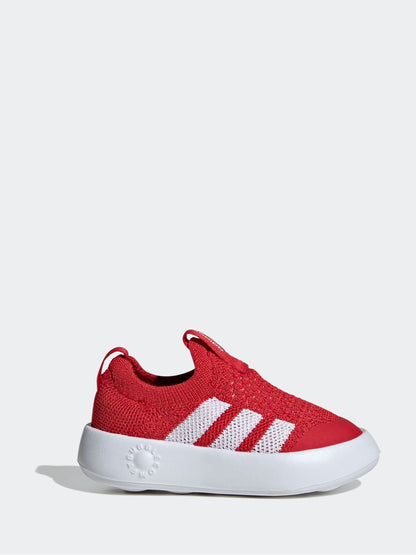 adidas Red Bubblecomfy Slip On Infant Trainers image 1