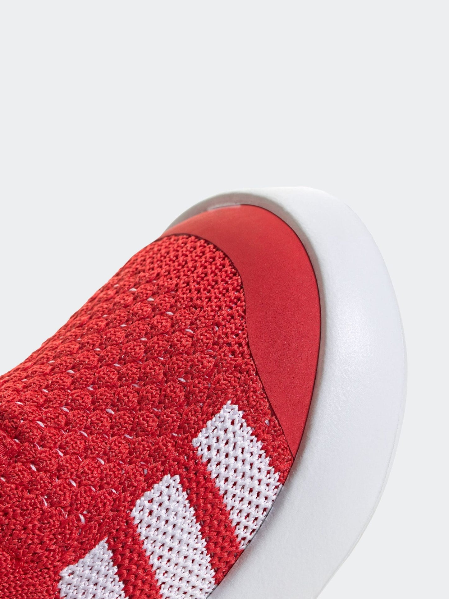 adidas Red Bubblecomfy Slip On Infant Trainers image 9
