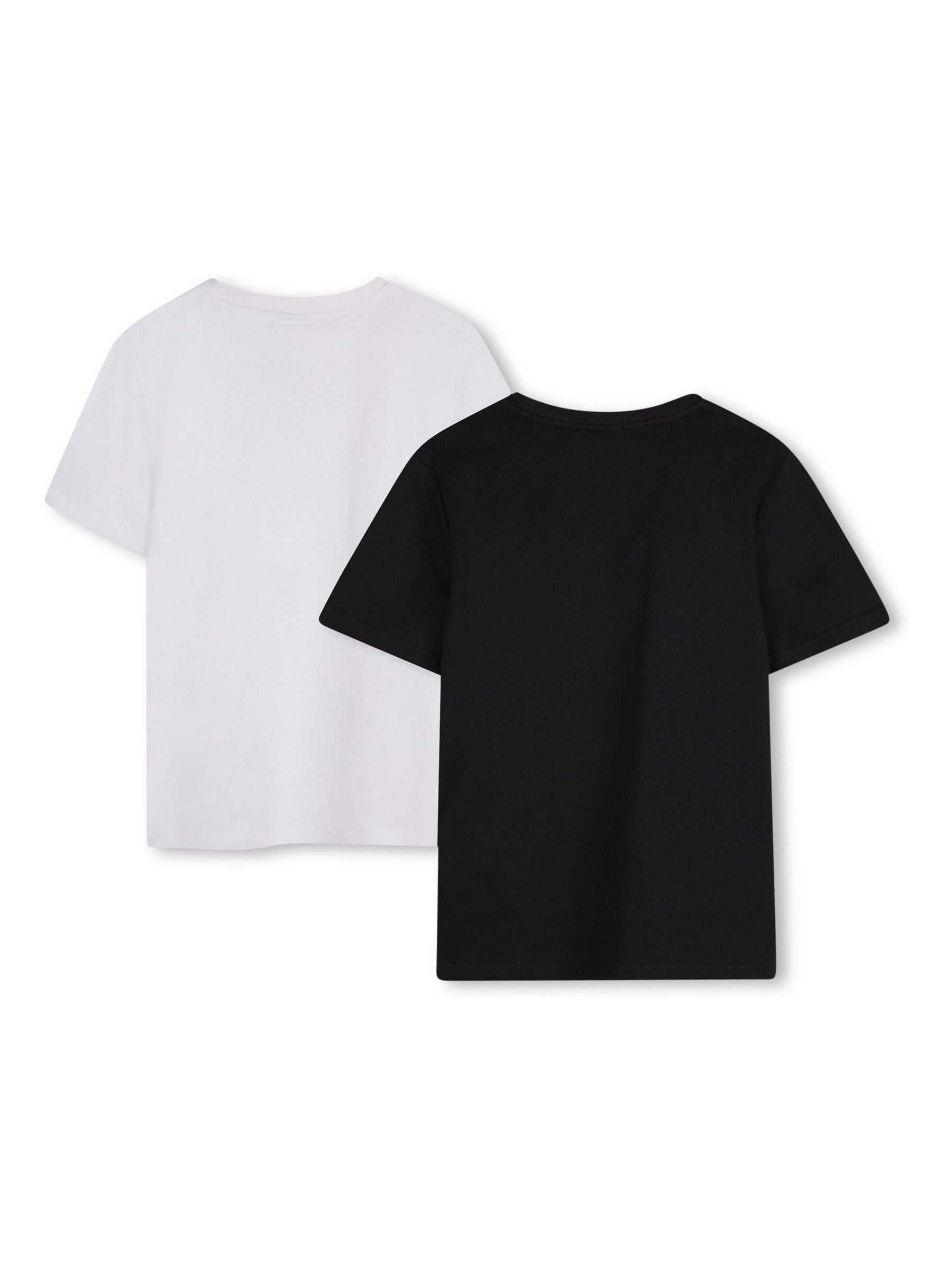 Dsiney Kidz - BOSS Black Chest Logo T-Shirts 2 Pack image 2