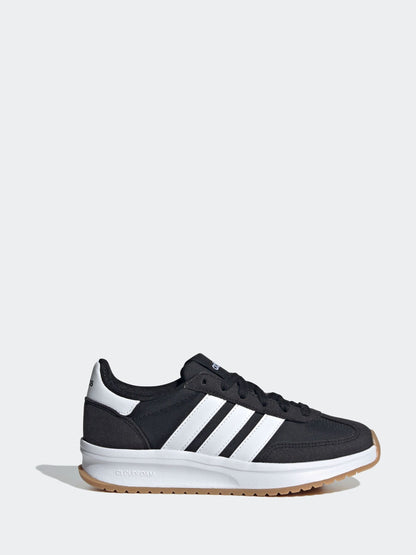 adidas Black/White Run 70s 2.0 Lace Junior Trainers image 1