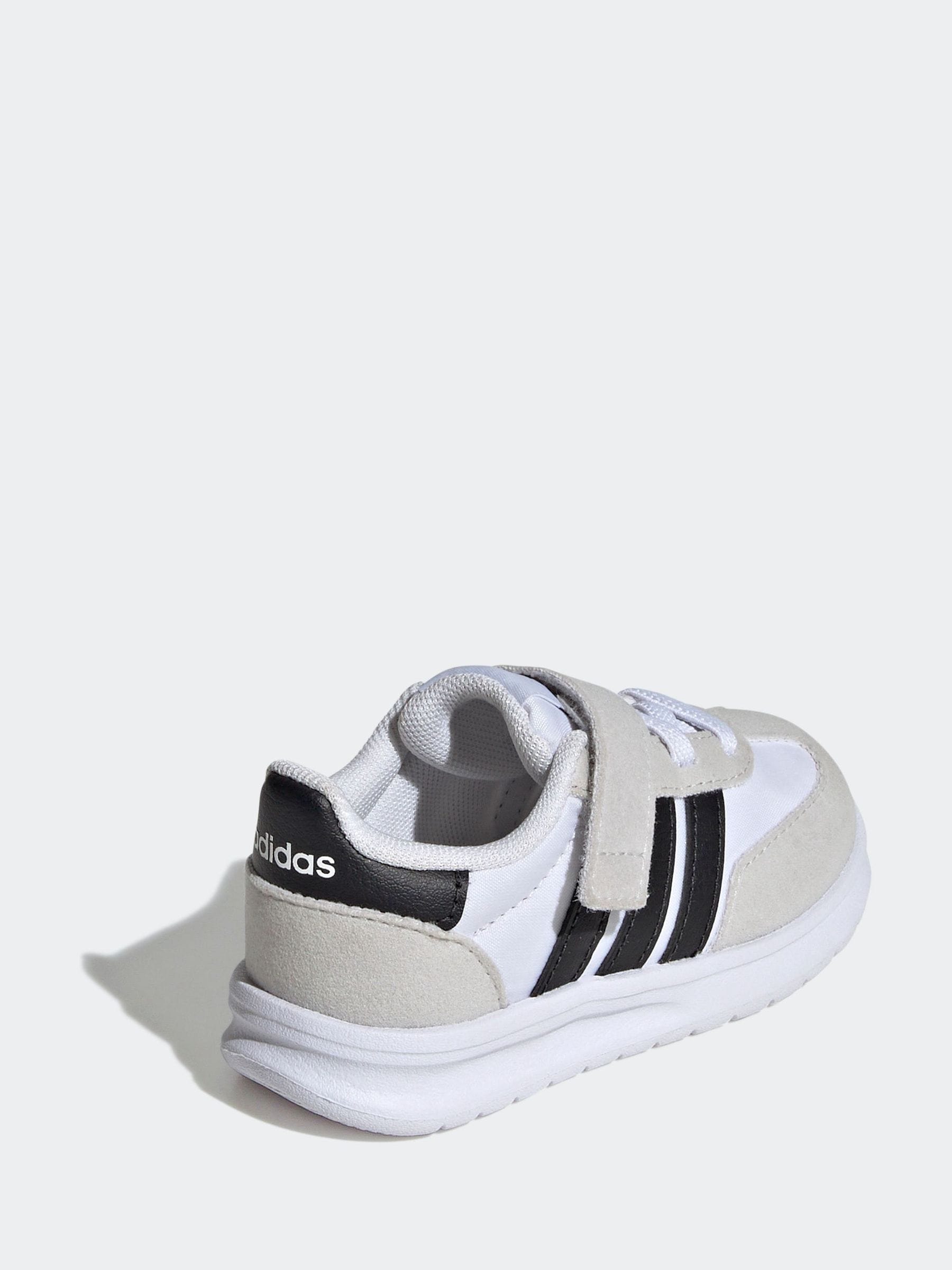 adidas Off White Run 70s 2.0 Hook and Loop Infant Trainers image 4