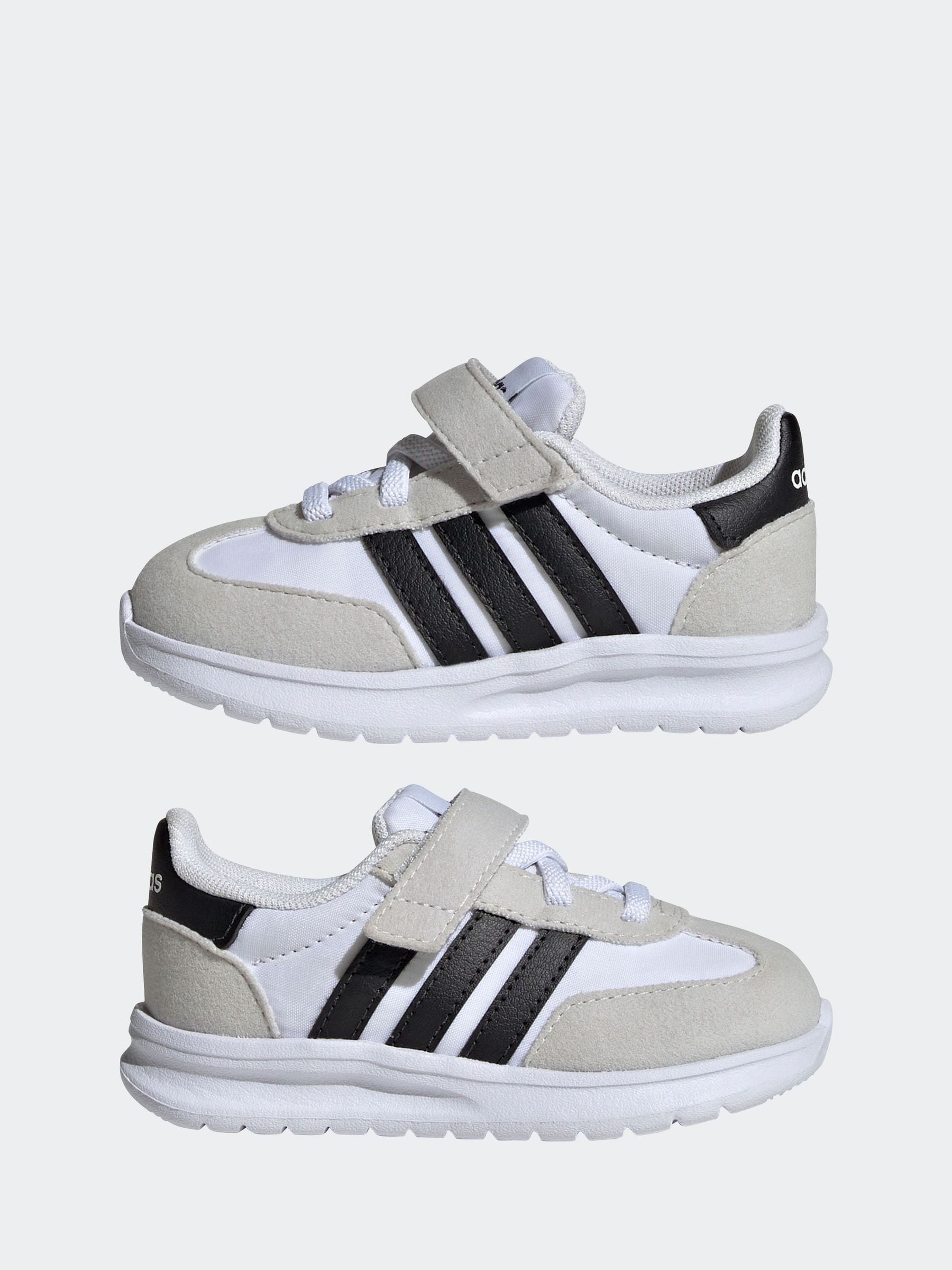 adidas Off White Run 70s 2.0 Hook and Loop Infant Trainers image 6