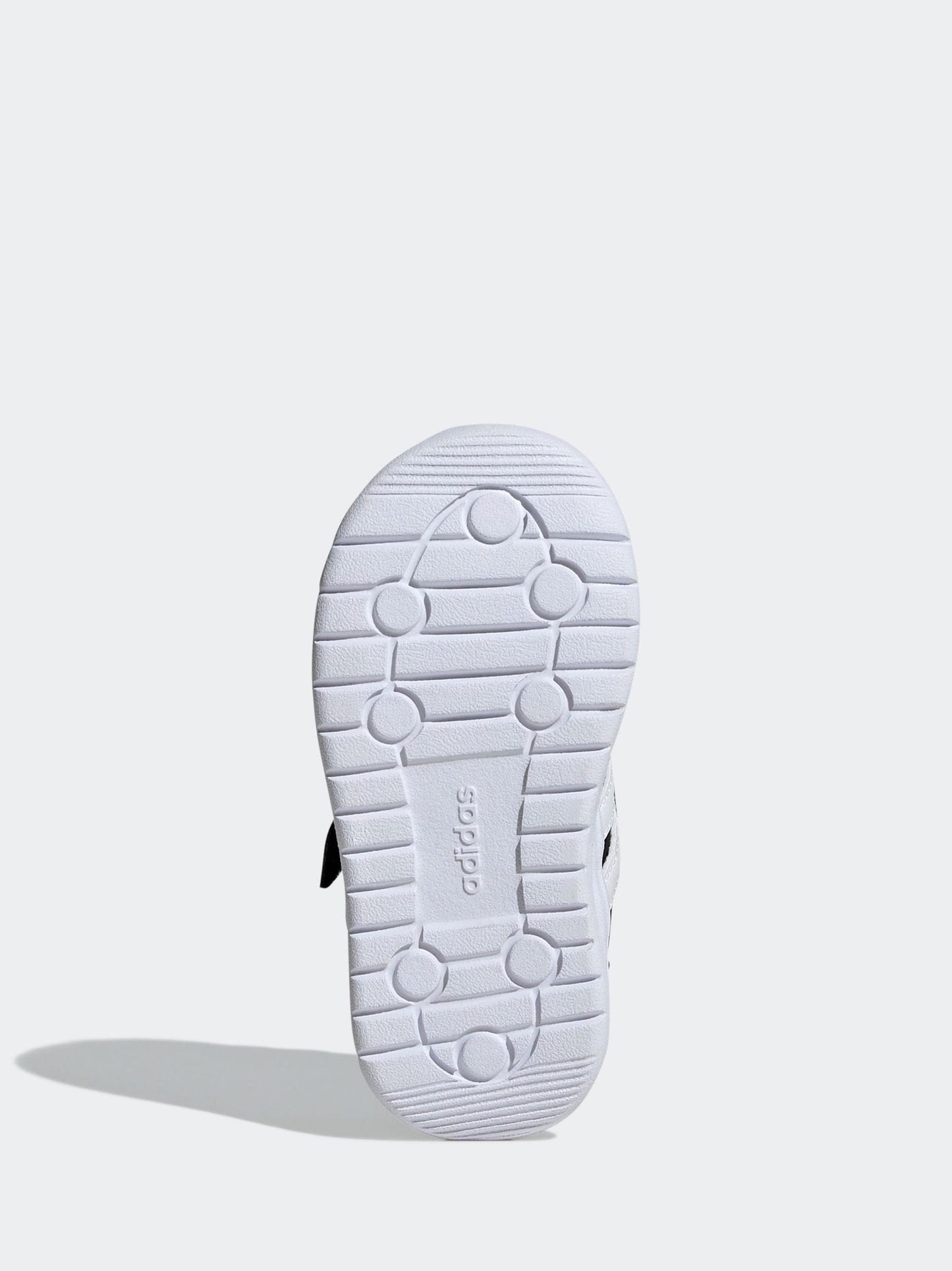 adidas Black/White Run 70s 2.0 Hook and Loop Infant Trainers image 8