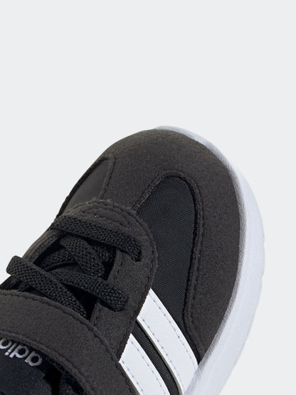 adidas Black/White Run 70s 2.0 Hook and Loop Infant Trainers image 9