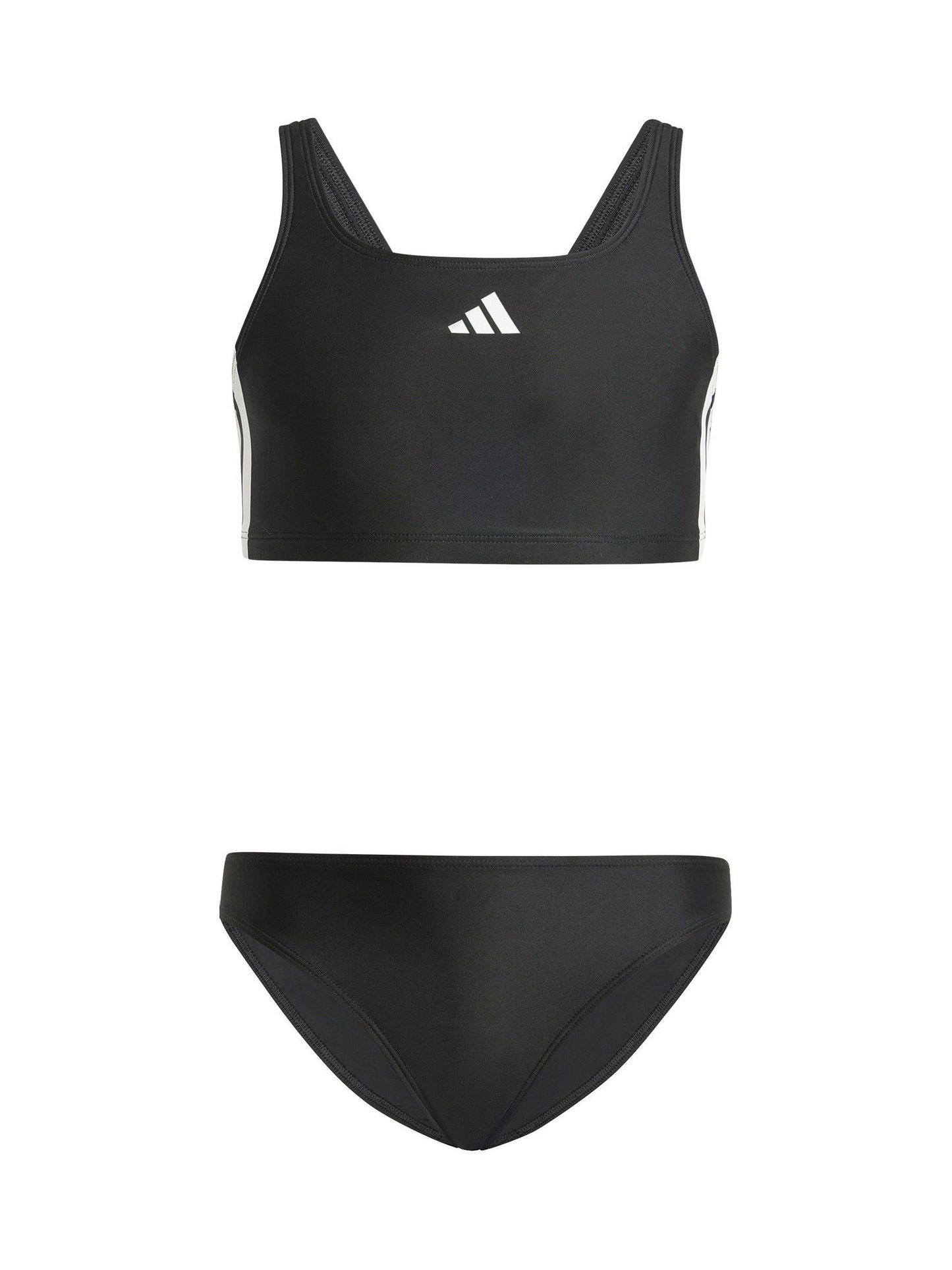 Dsiney Kidz - adidas Black 3-Stripes V-Back Kids Bikini image 1