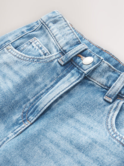 Dsiney Kidz - Mid Blue Denim Volume Barrel Jeans (3-16yrs) image 7