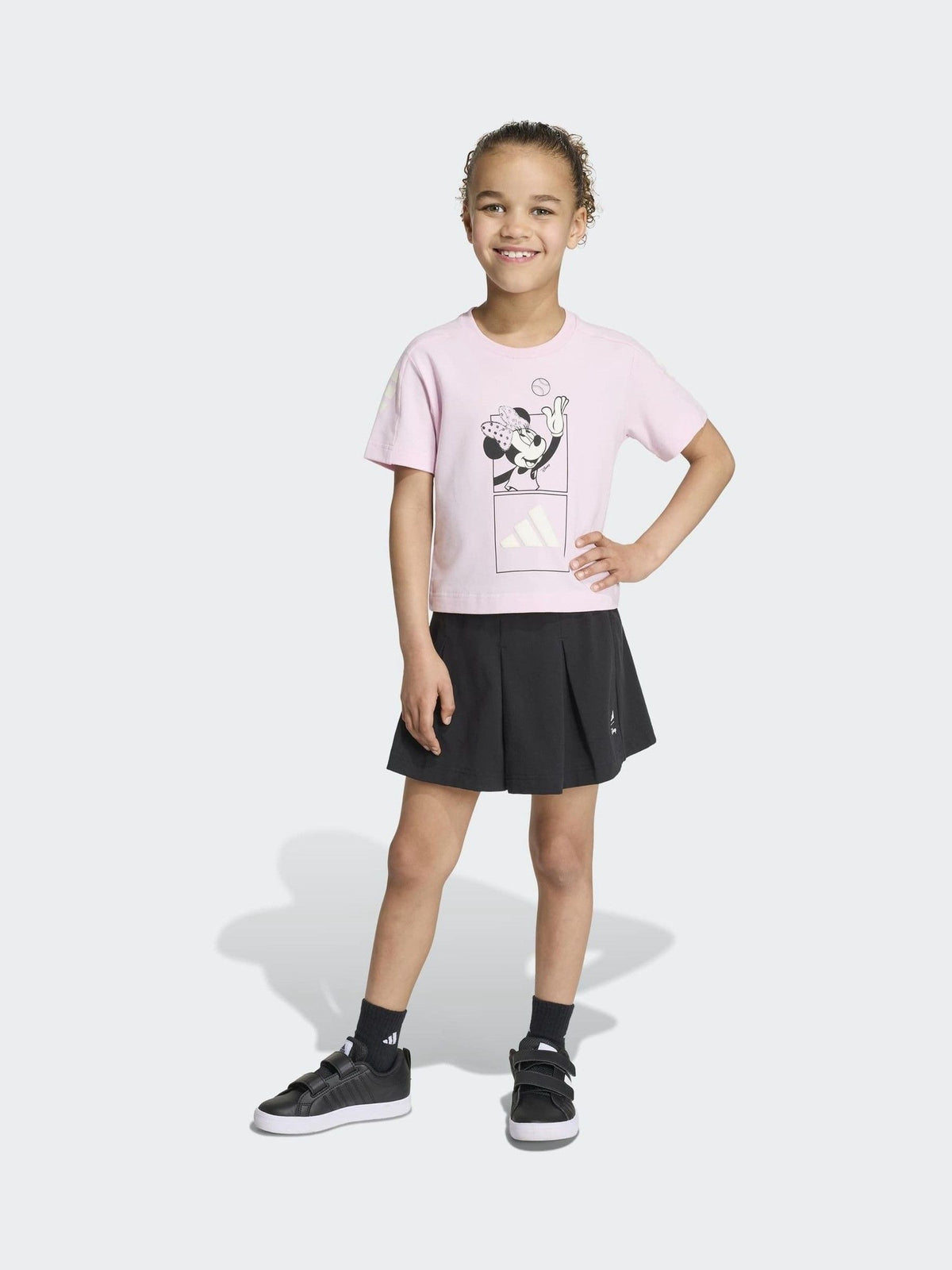 adidas Pink Adidas Disney Minnie Mouse T-Shirt and Skirt Set - image 1
