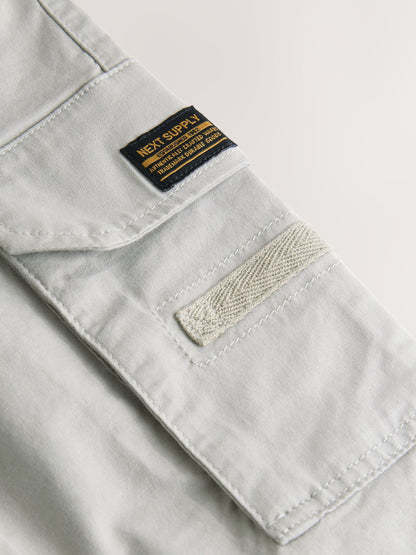 Dsiney Kidz - Grey Loose Fit Cargo Trousers (3-16yrs) image 5