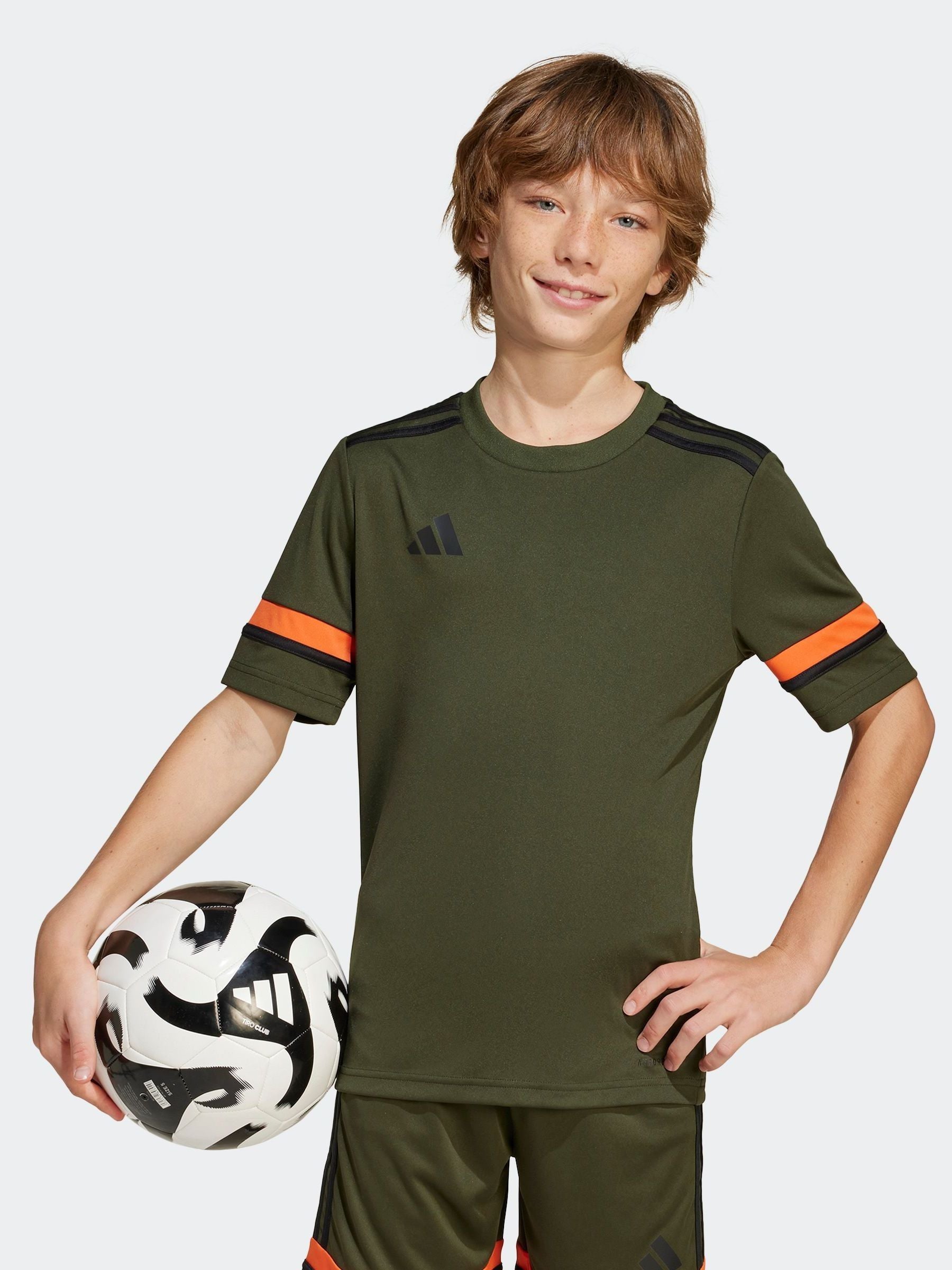 Dsiney Kidz - adidas Khaki Green Squadra 25 Kids Jersey image 1