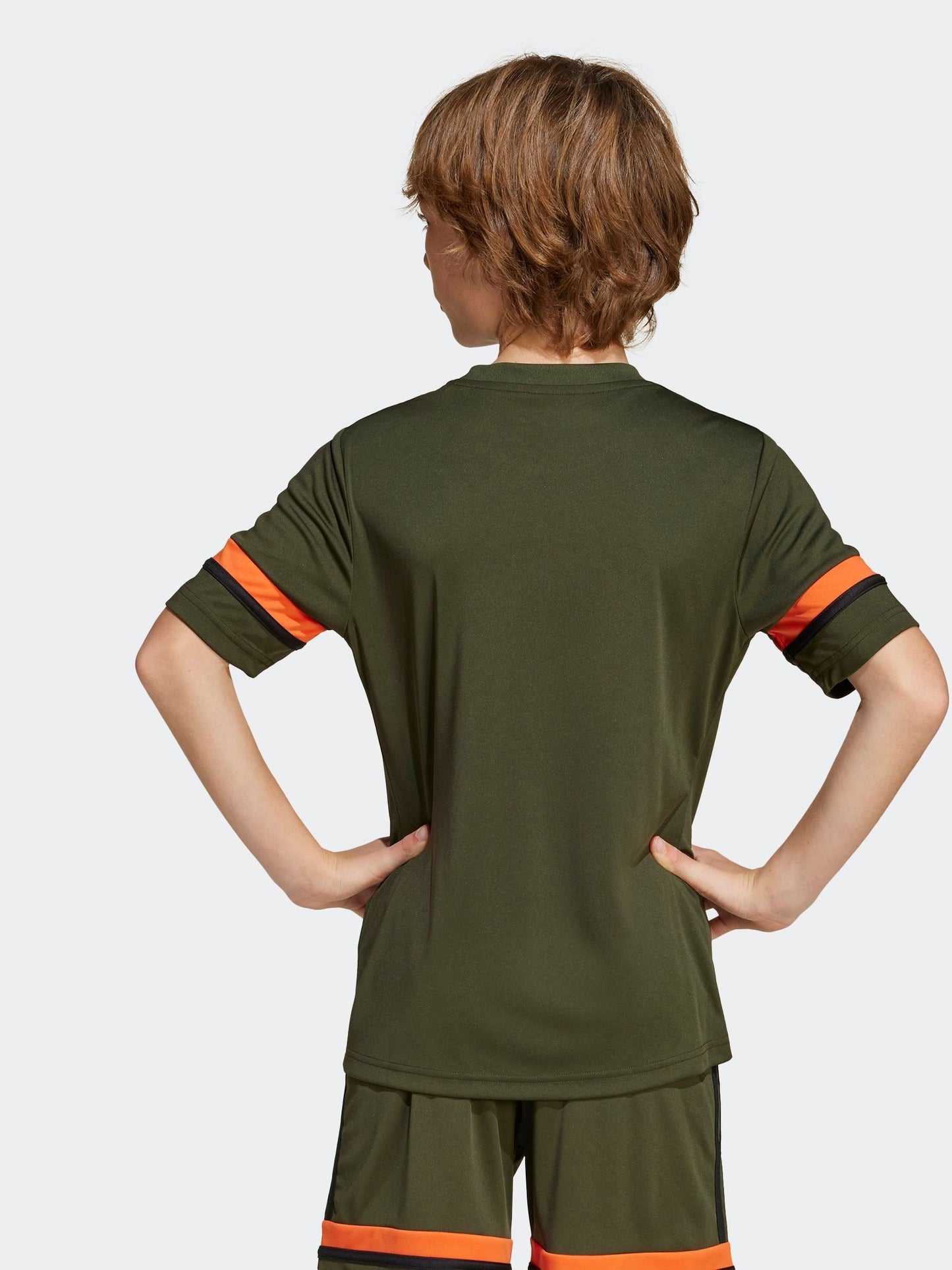 Dsiney Kidz - adidas Khaki Green Squadra 25 Kids Jersey image 2