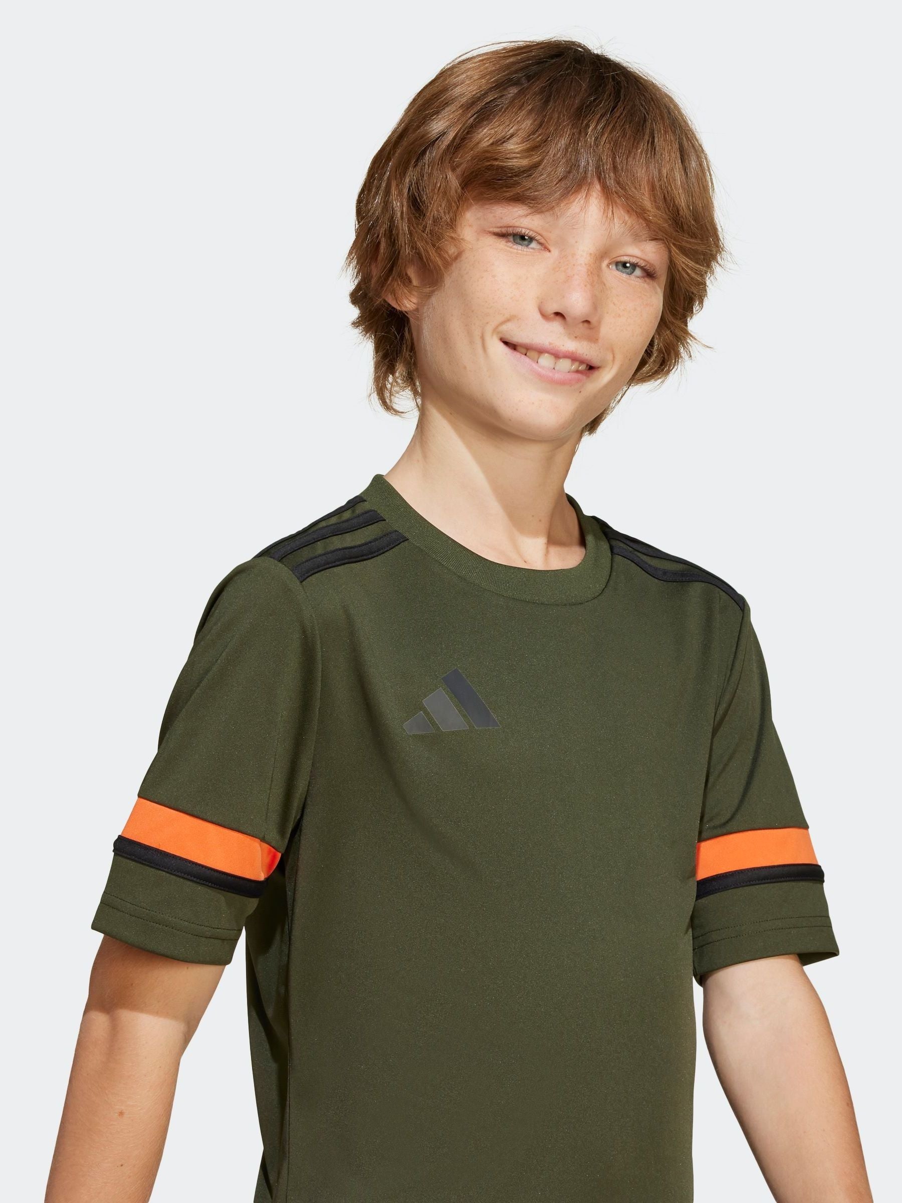 Dsiney Kidz - adidas Khaki Green Squadra 25 Kids Jersey image 4