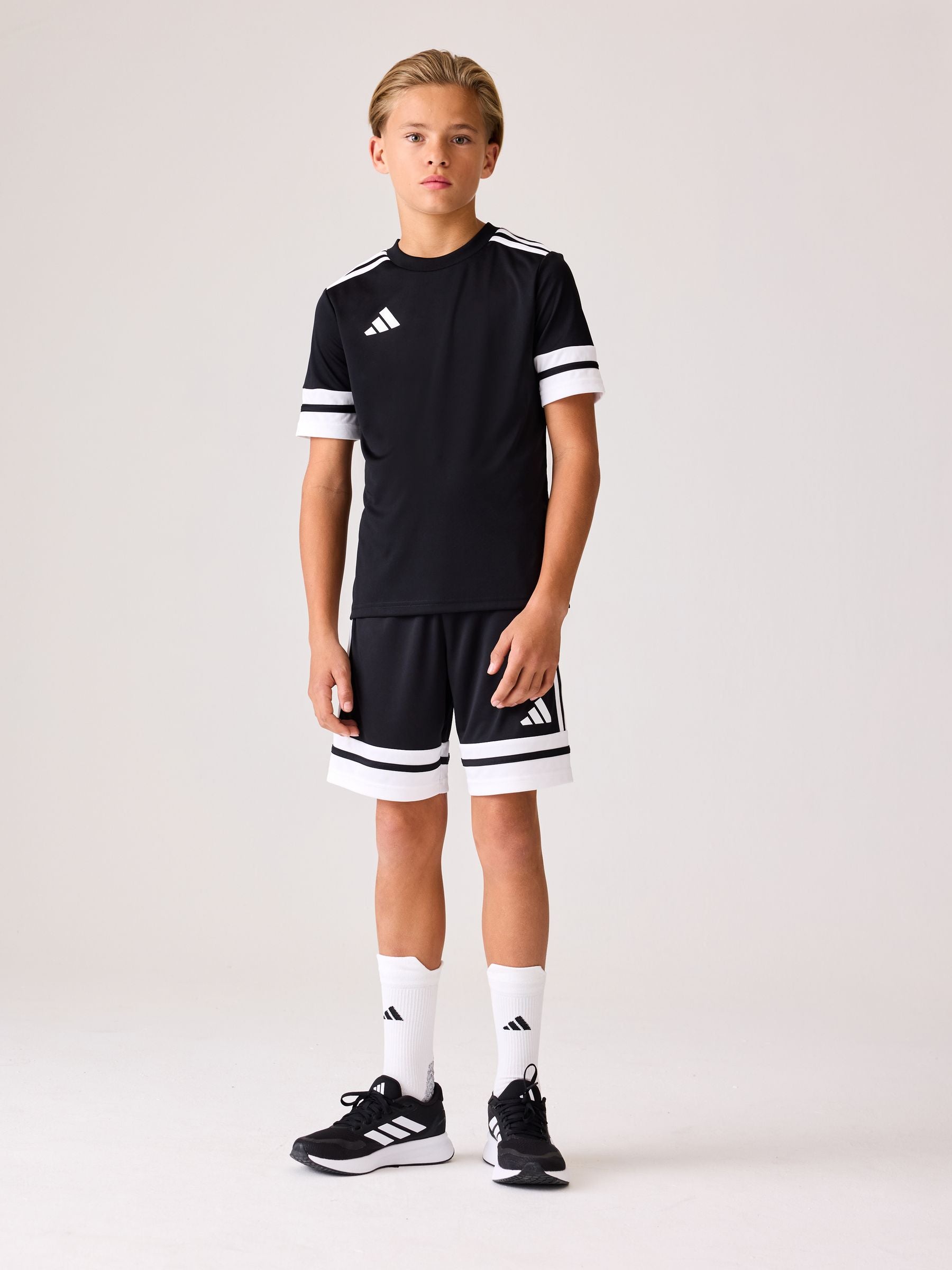 Dsiney Kidz - adidas Black/White Squadra 25 Kids Jersey image 1