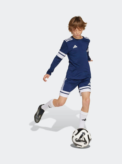 Dsiney Kidz - adidas Blue Squadra 25 Long Sleeve Kids Football shirt image 1