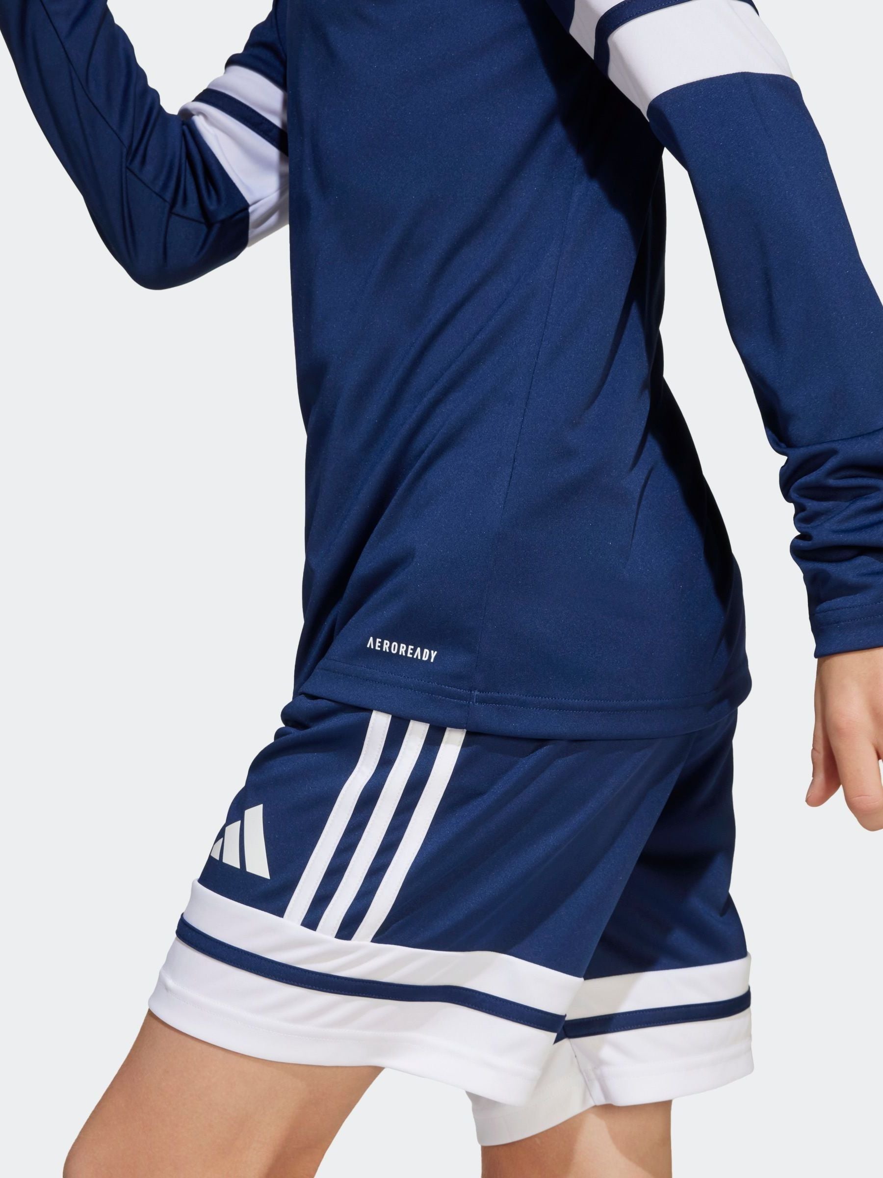 Dsiney Kidz - adidas Blue Squadra 25 Long Sleeve Kids Football shirt image 4