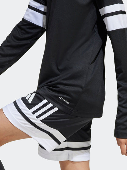 Dsiney Kidz - adidas Black Squadra 25 Long Sleeve Kids Football shirt image 5