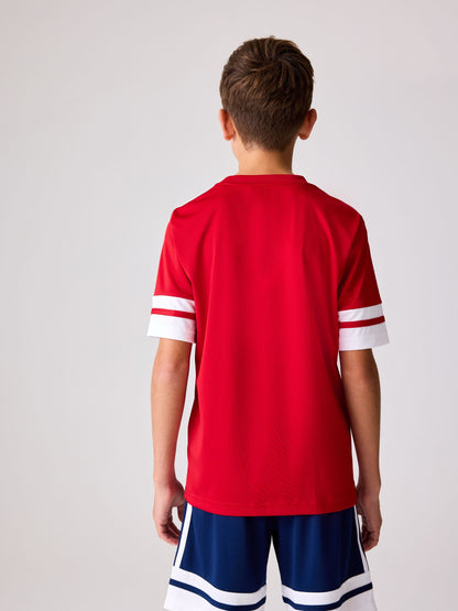 Dsiney Kidz - adidas Red Squadra 25 Kids Jersey image 2