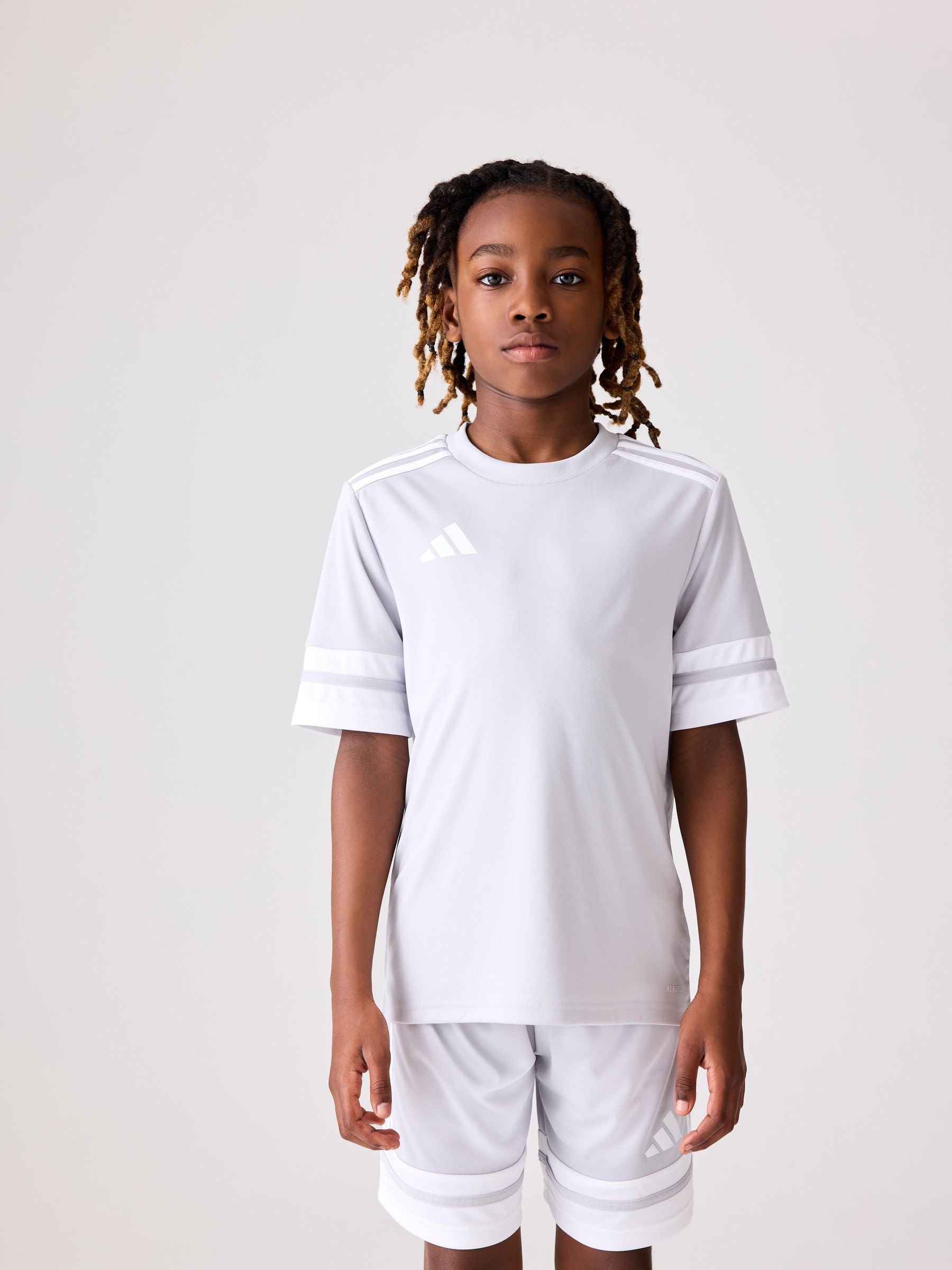 Dsiney Kidz - adidas Grey Squadra 25 Kids Jersey image 1