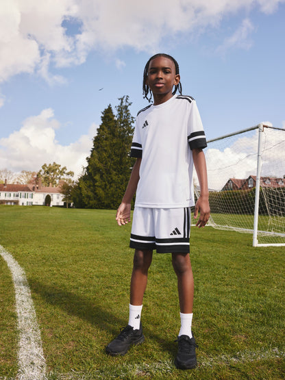 Dsiney Kidz - adidas White/Black Squadra 25 Kids Jersey image 5