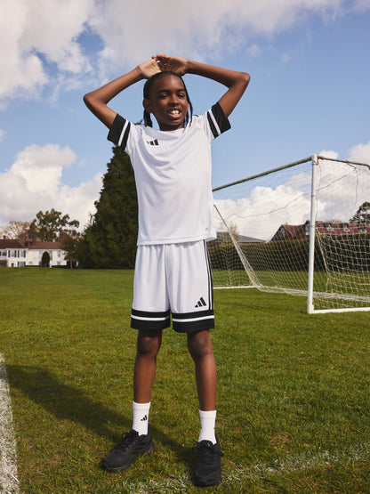 Dsiney Kidz - adidas White/Black Squadra 25 Kids Jersey image 6