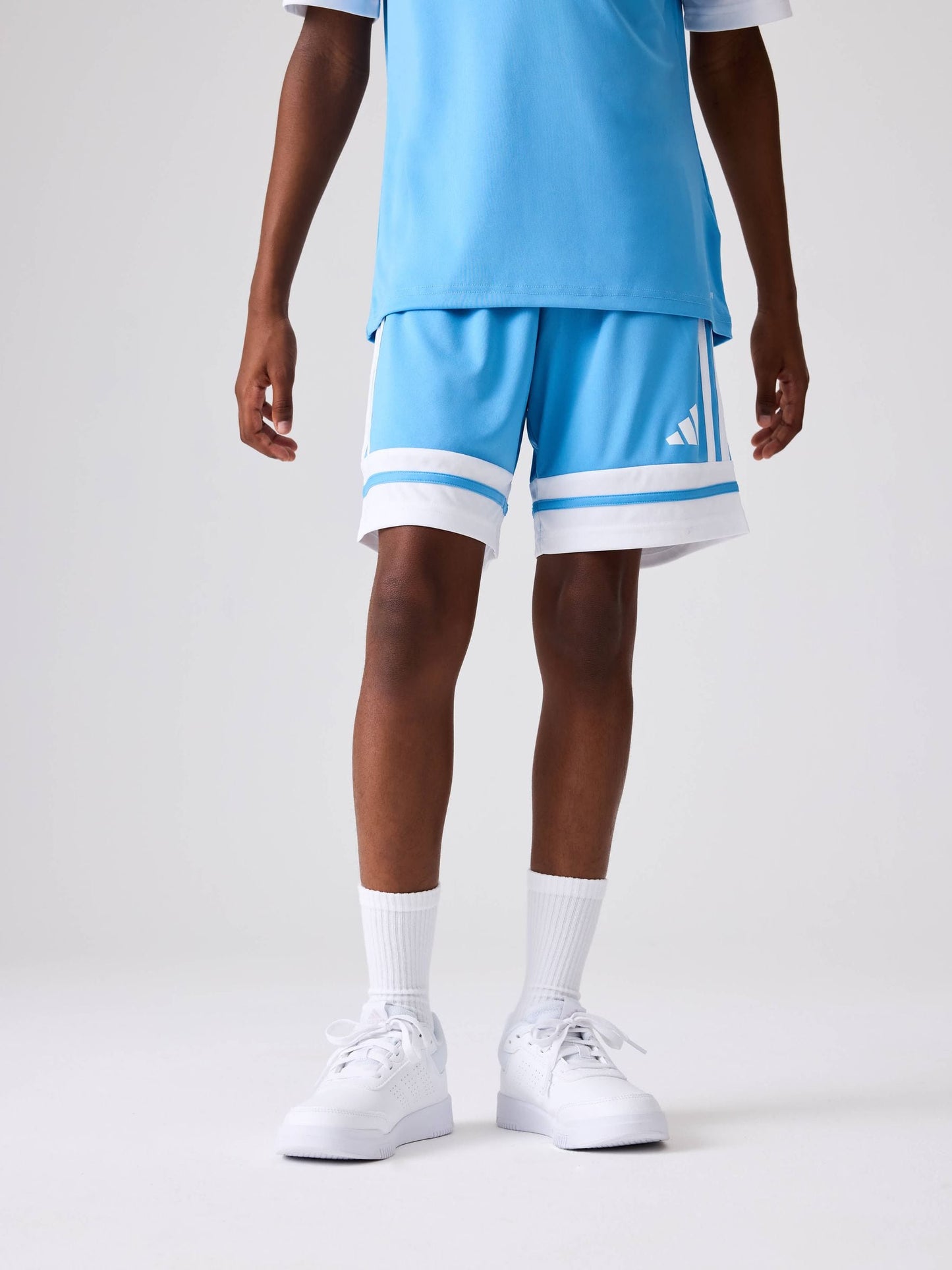 Dsiney Kidz - adidas Light Blue Squadra 25 Kids Shorts image 2