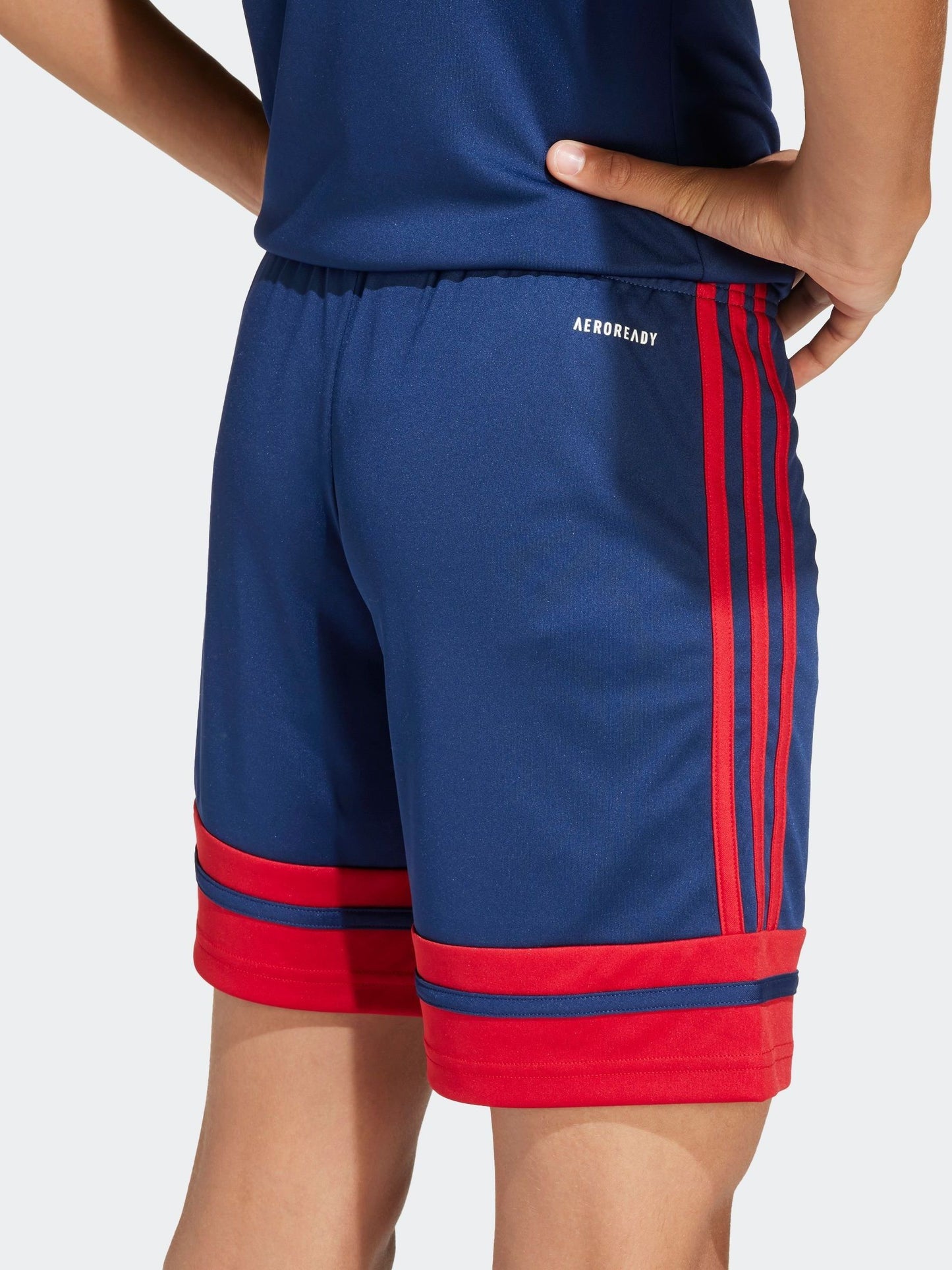 Dsiney Kidz - adidas Navy/Red Squadra 25 Kids Shorts image 4