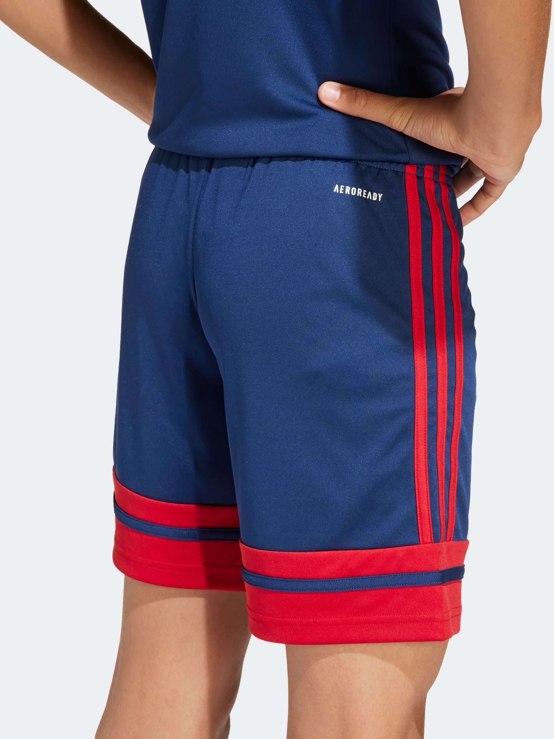 Dsiney Kidz - adidas Navy/Red Squadra 25 Kids Shorts image 4