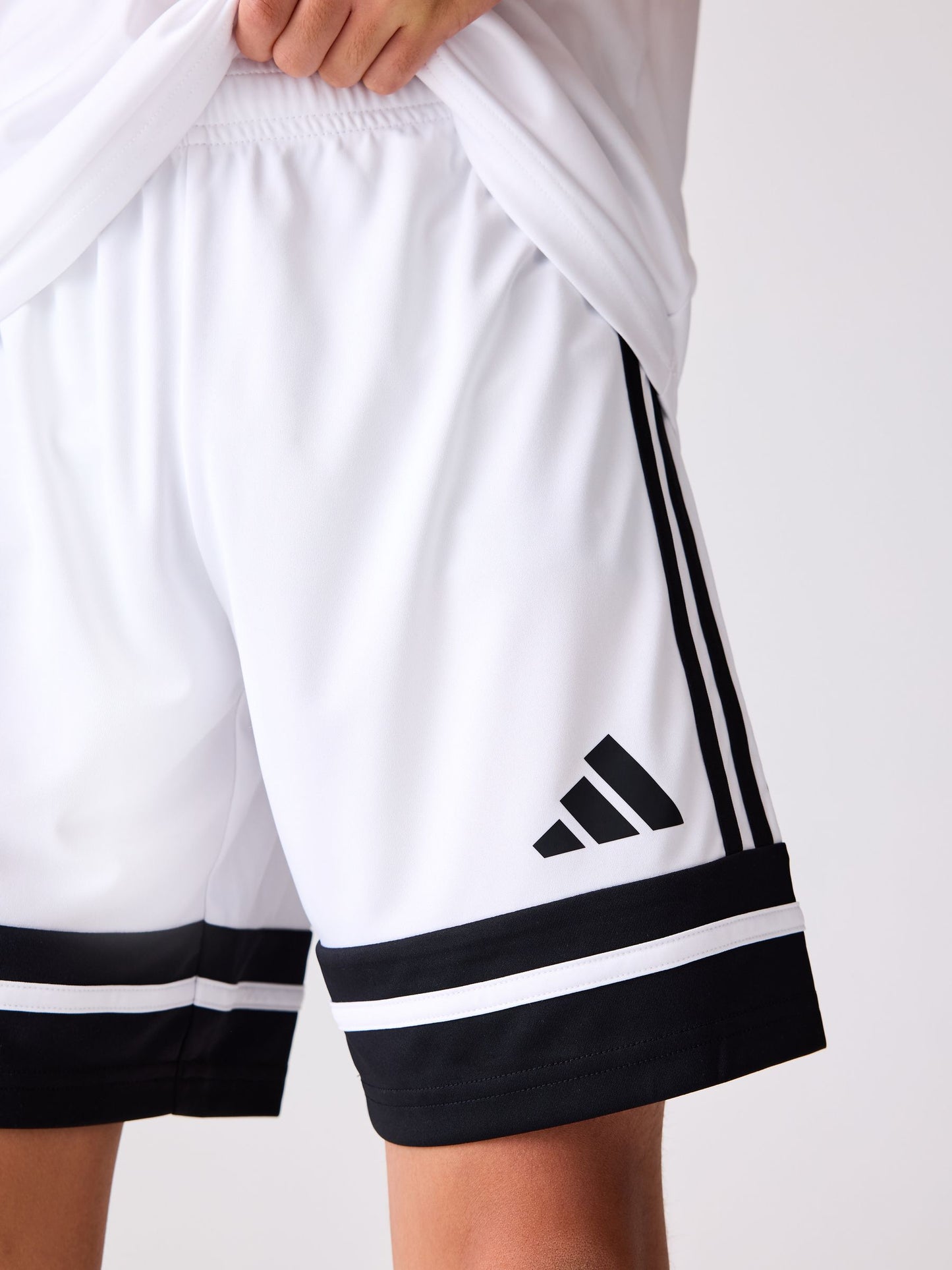 Dsiney Kidz - adidas White Squadra 25 Kids Shorts image 5