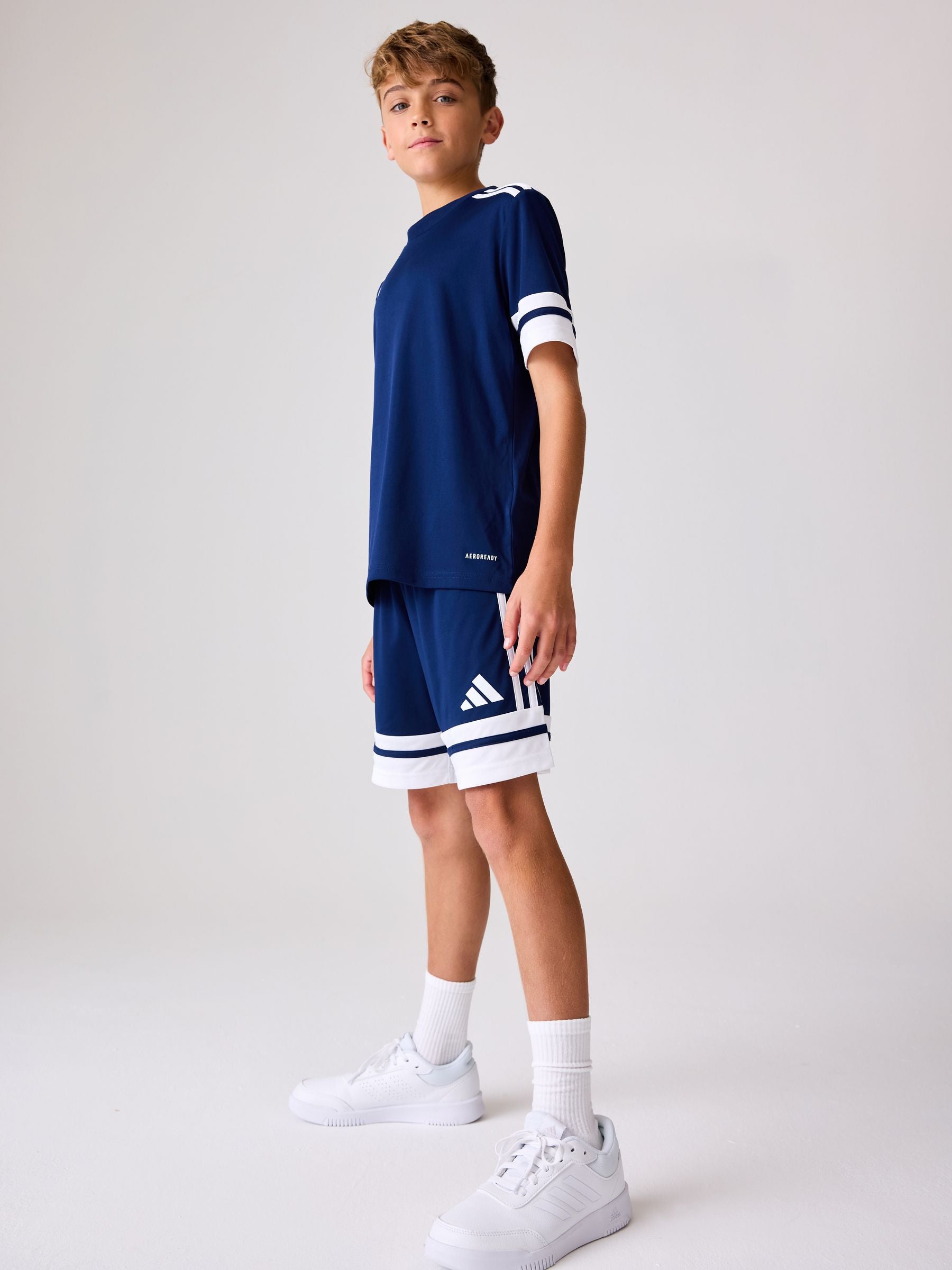 Dsiney Kidz - adidas Blue Dark Squadra 25 Kids Shorts image 3