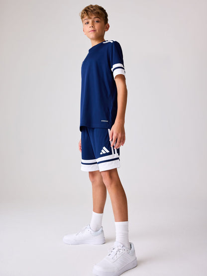 Dsiney Kidz - adidas Blue Dark Squadra 25 Kids Shorts image 3