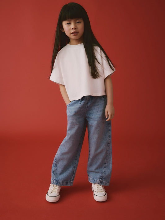 Dsiney Kidz - White Boxy T-Shirt (3-16yrs) image 2