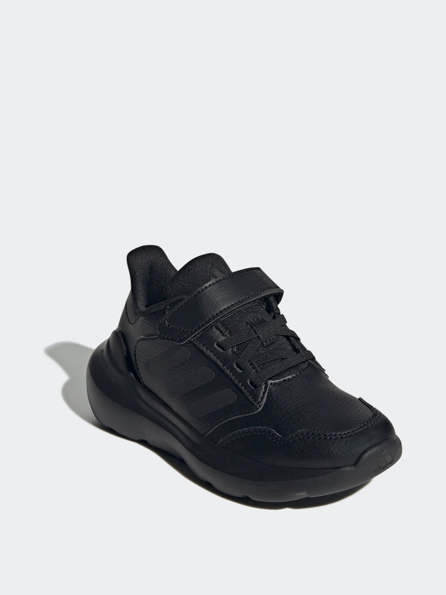 adidas Black Hook and Loop Tensaur Run 3.0 Junior Trainers image 2