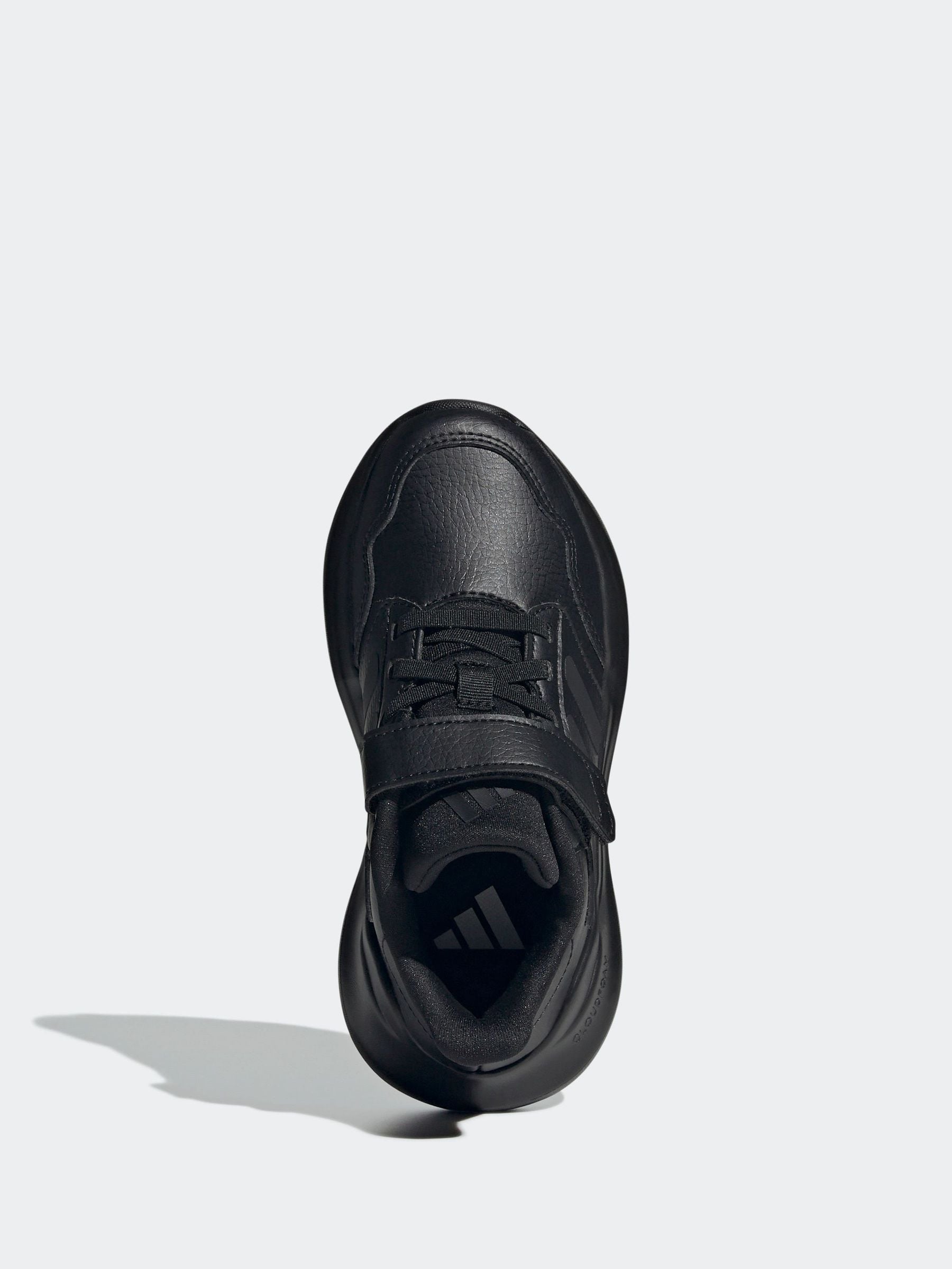 adidas Black Hook and Loop Tensaur Run 3.0 Junior Trainers image 5