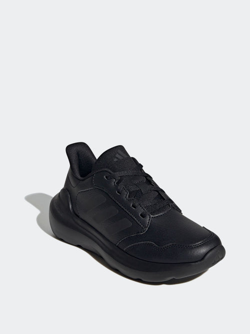 adidas Black Lace Up Tensaur Run 3.0 Junior Trainers image 1