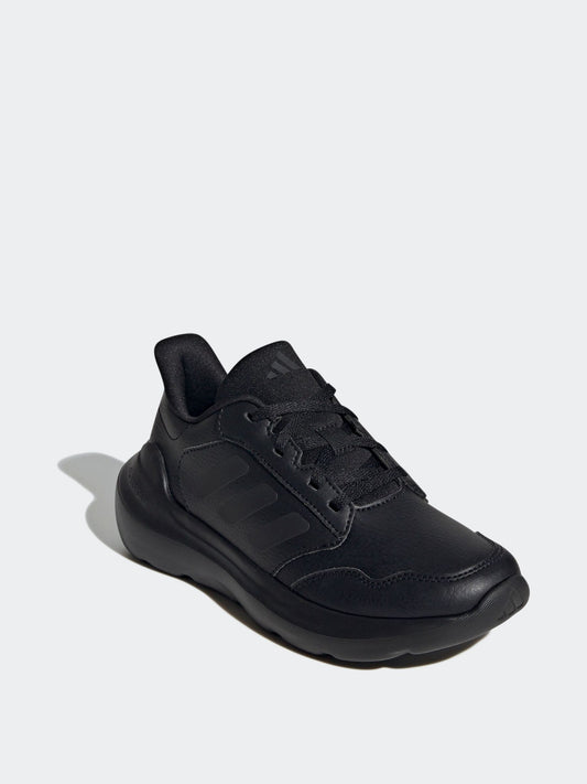 adidas Black Lace Up Tensaur Run 3.0 Junior Trainers image 1