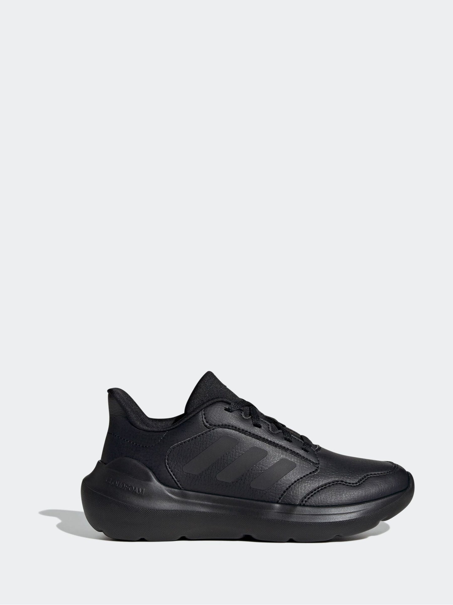 adidas Black Lace Up Tensaur Run 3.0 Junior Trainers image 2