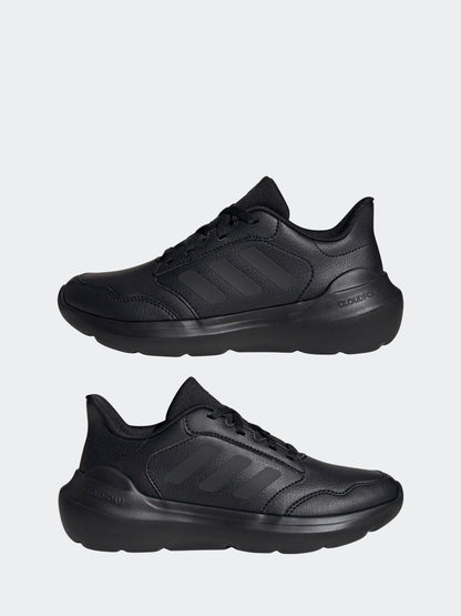 adidas Black Lace Up Tensaur Run 3.0 Junior Trainers image 3